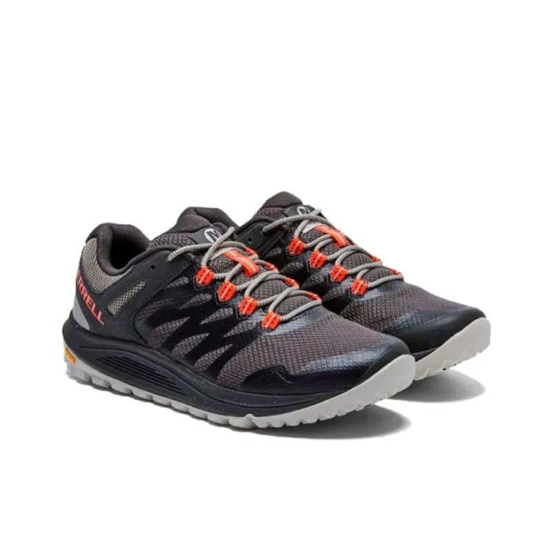MERRELL Nova 2 Slip-Resistant Low-Top Trail Running Running Shoes Men's Black-2