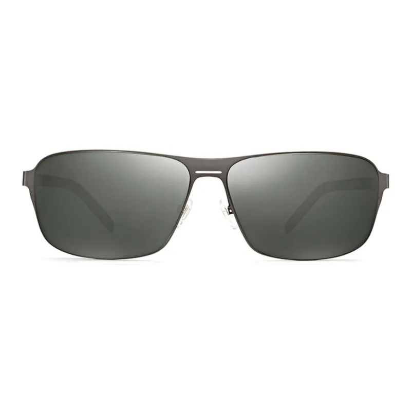Jeep Titanium Β Titanium Square Sunglasses Men's-4