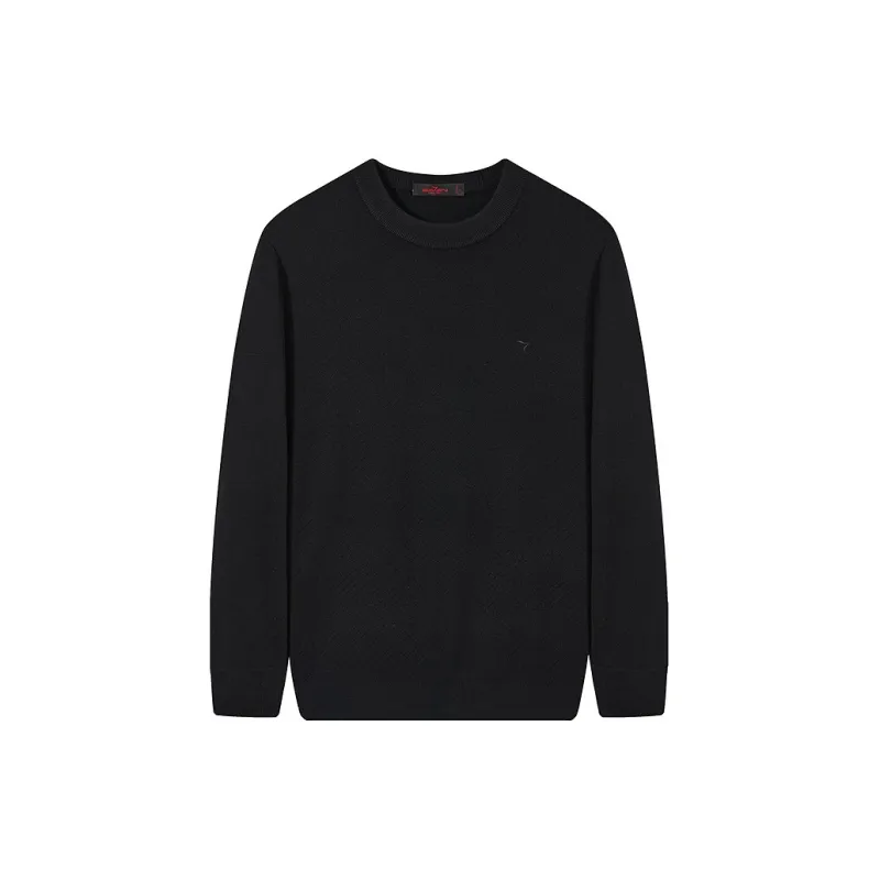 SEVEN Solid Color Business Inner Layer Commute Pullover Sweater Men's-1