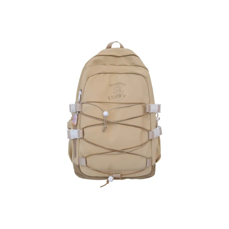 BALANG Nylon Backpack Regular Women's Psilon Black/White/Pink/Khaki/Green-13