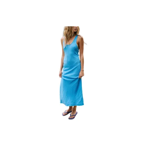 FREE PEOPLE Slip Dresses Women's Malibu Blue