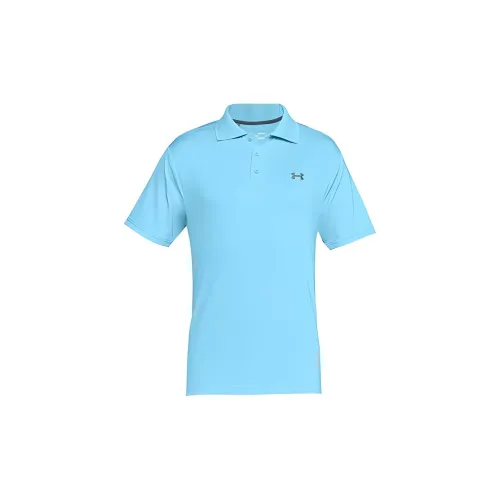 Under Armour Performance Polo Shirts Men Blue