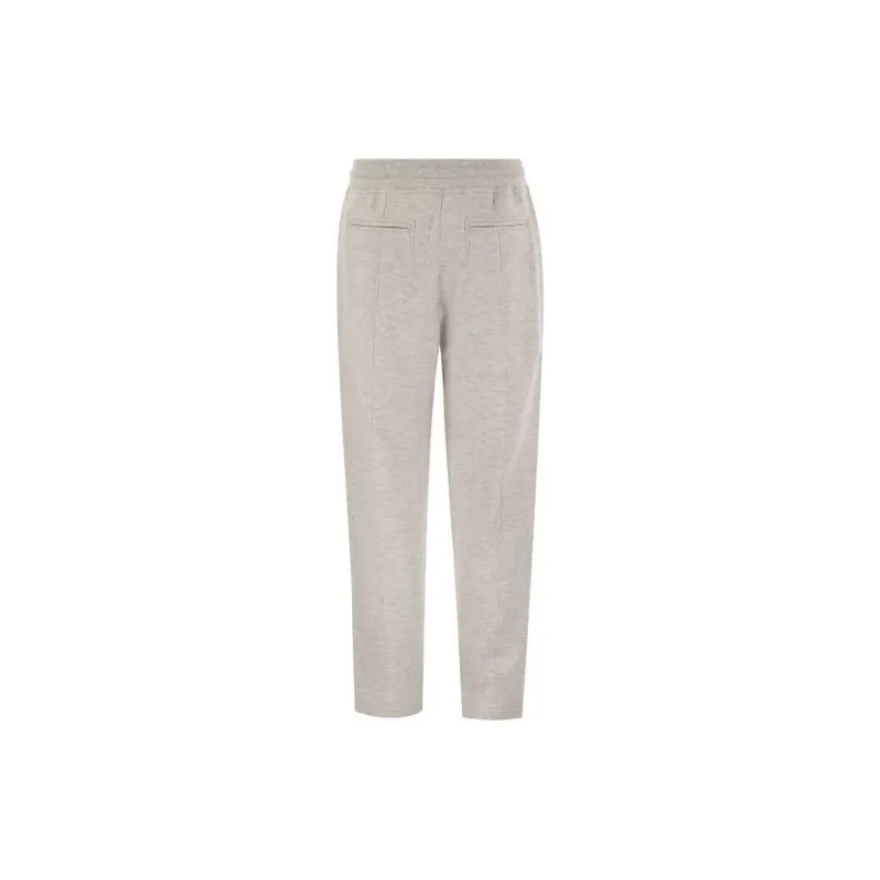 Brunello Cucinelli Drawstring Fleece Trousers-2