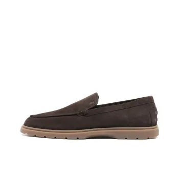 TOD'S Logo Embossed Slip On Loafers
