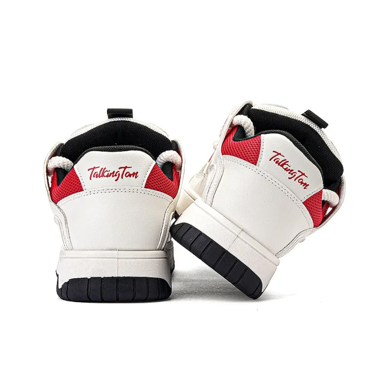 TALKING TOM Skateboard Shoes Unisex Low Top China Red-5