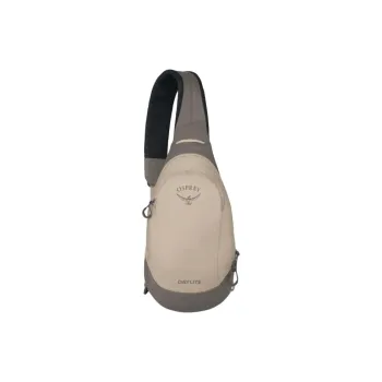 OSPREY Polyester Shoulder Bag Crossbody Bag Regular Unisex Alpaca Tan Piled Mountain Gray