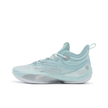 XTEP Lin Storm 2 Generation Wear Resistant Mid Top Basketball Shoes Men's Blue