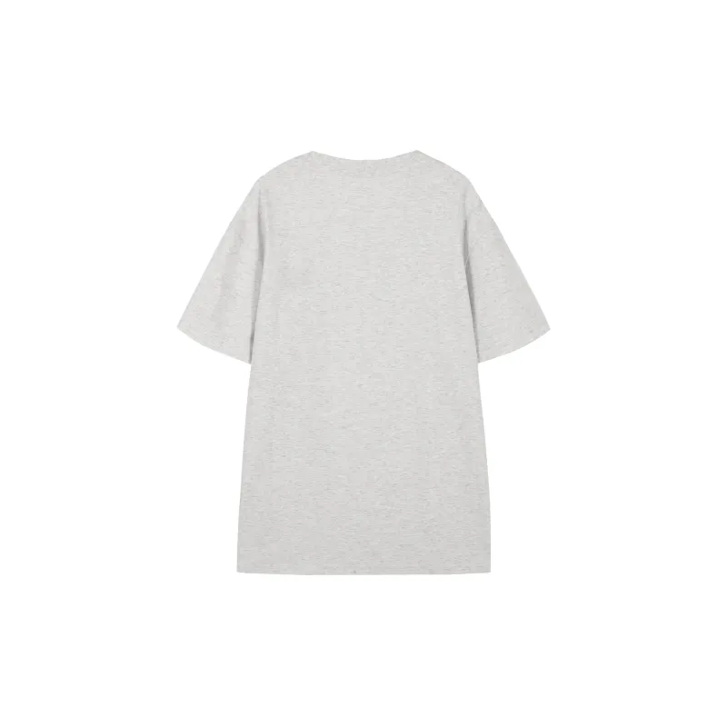 BASIC HOUSE T-Shirt Women's Light Gray-1