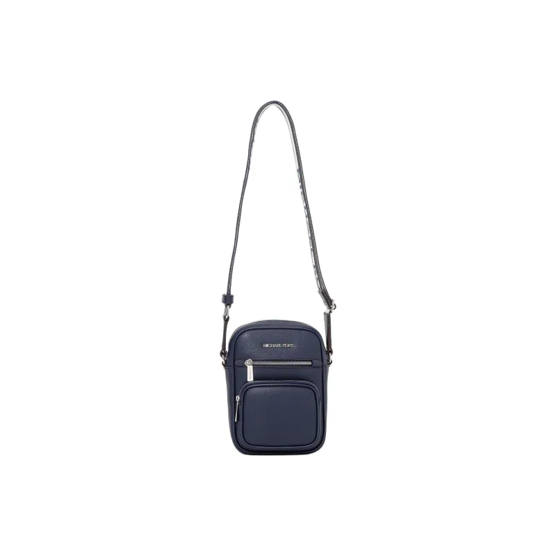 MICHAEL KORS Cow Leather Crossbody Bag, Shoulder Bag Medium Size Women's Marine Blue-1