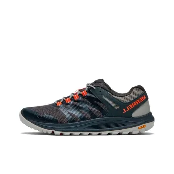 MERRELL Nova 2 Slip-Resistant Low-Top Trail Running Running Shoes Men's Black