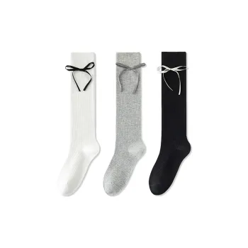 JIAZINI Knee-High Socks Women's 3 Pack