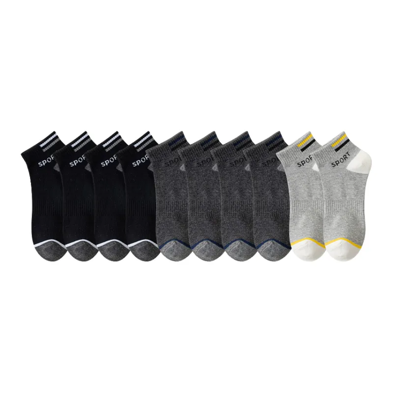 Lan Miao Ankle Socks Men's 10 Pack-2