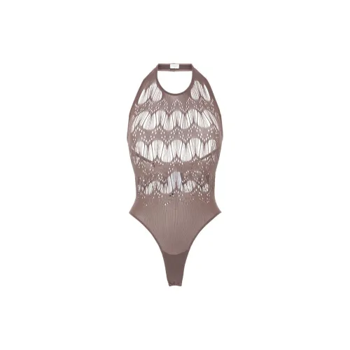 SAINT LAURENT Bodysuits Women's Brown