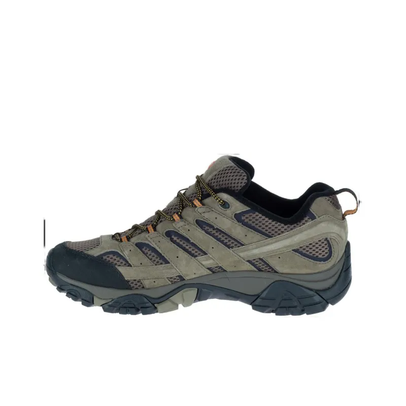 MERRELL Moab 2 Anti-Slip Wear-Resistant Low-Top Trekking Shoes Men's Tan-1