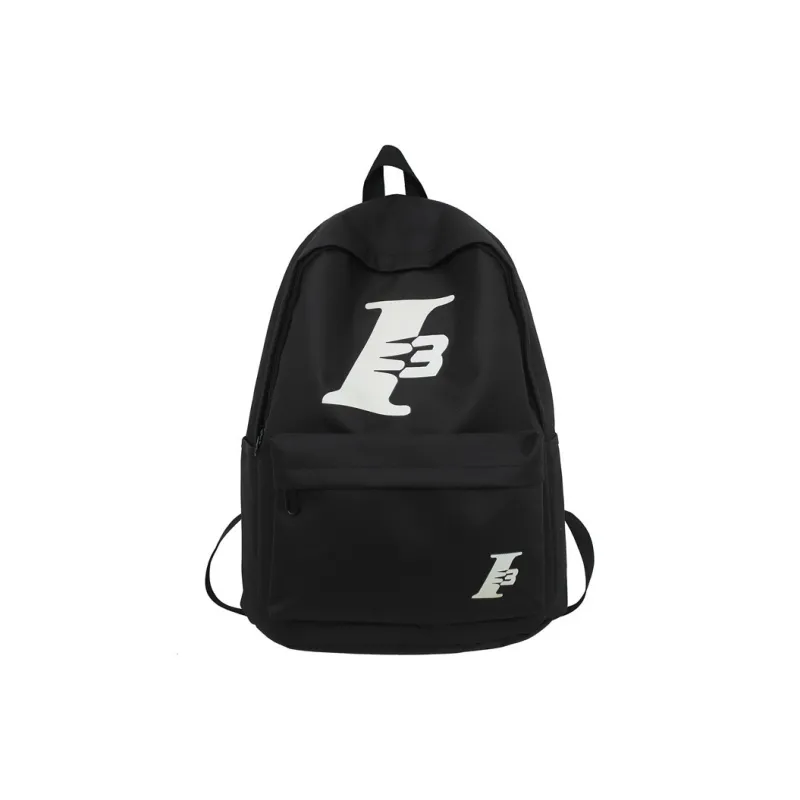 Elsvet Oxford Backpack Regular Unisex Black-0
