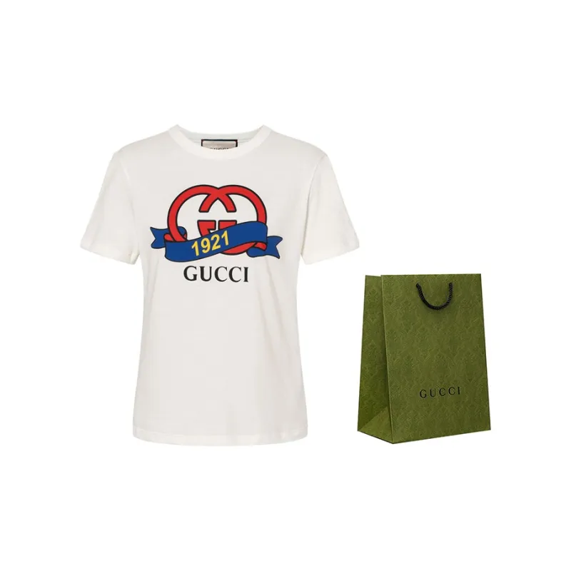 GUCCI 2000s Interlocking G T shirt-2