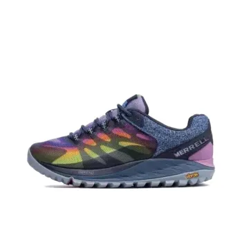 MERRELL Antora 2 Slip Resistant Low Top Casual Shoes Women's Blue Yellow