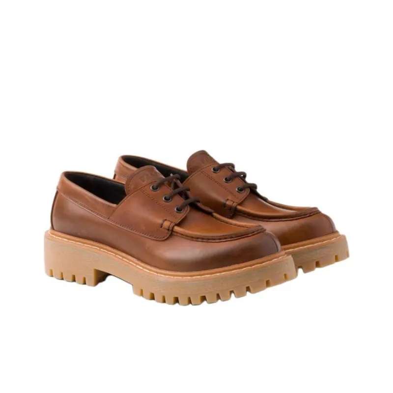 PRADA Loafers Women's Brown-2