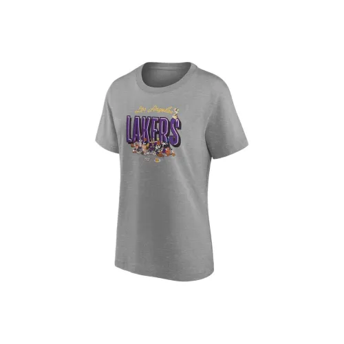 NBA Los Angeles Lakers T-Shirts Women's Gray