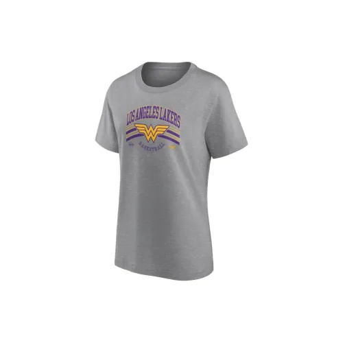 NBA Los Angeles Lakers T-Shirts Women's Gray