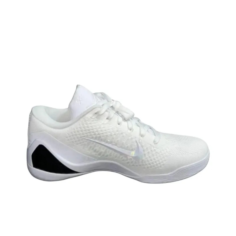 Nike Kobe 9 EM 'Halo' Wear Resistant Low Top Basketball Shoes Men's White-2