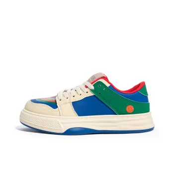 Humanism 1986 Slip Resistant Balance Support Low Top Skateboard Shoes Women's Dodger Blue
