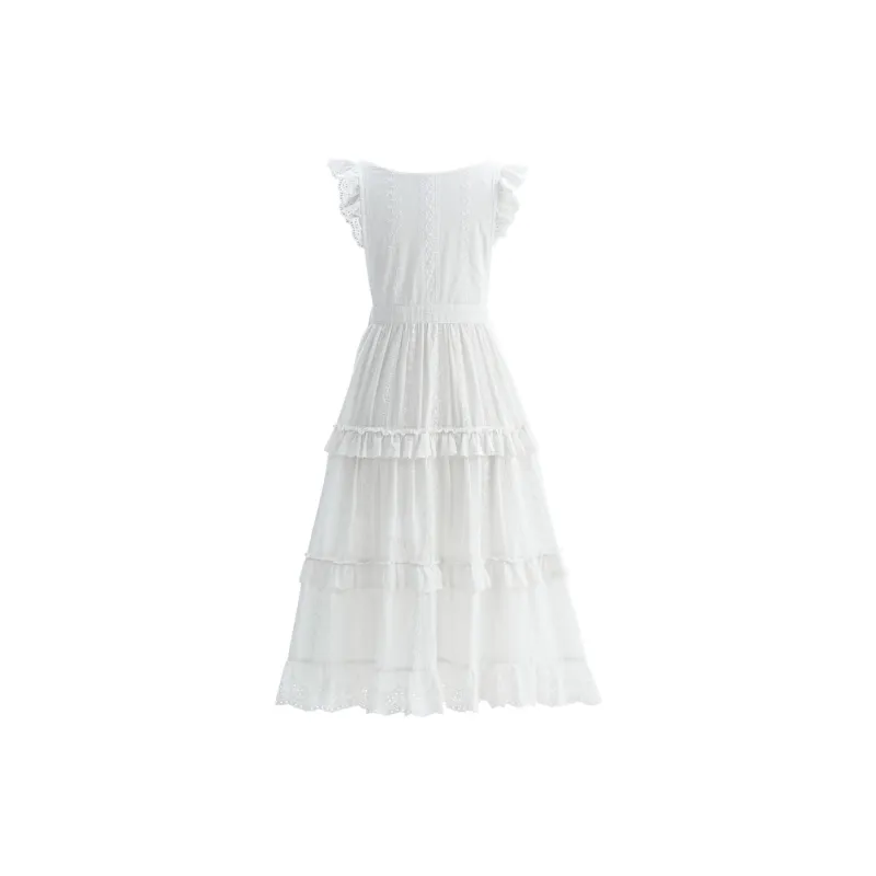 Snbl Sleeveless Dress Women's White-1