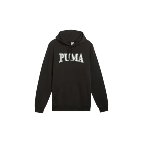 PUMA Squad Sweatshirts Men Pinma Black