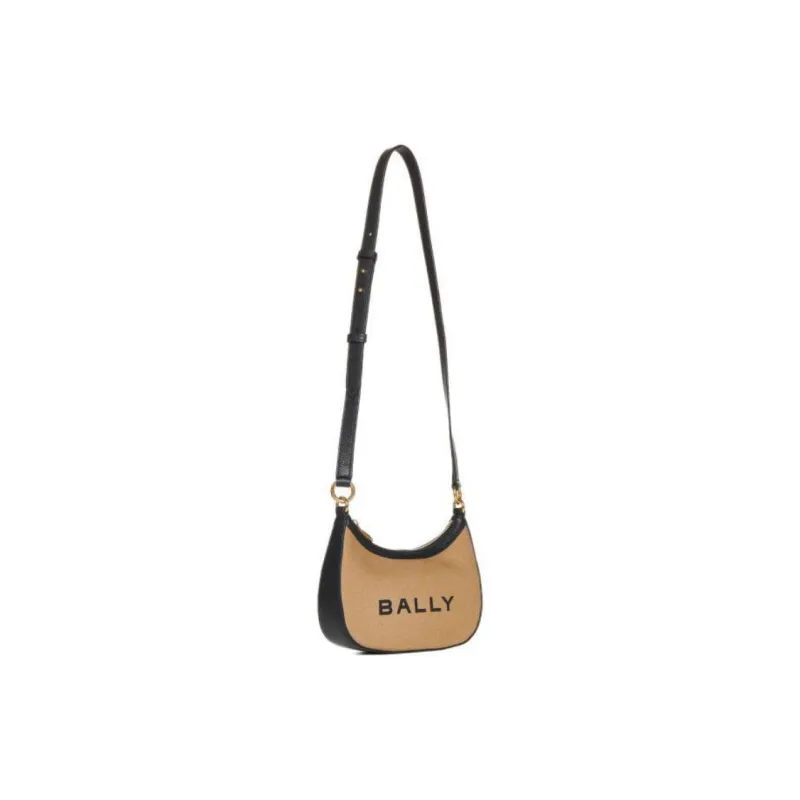 BALLY Bar Ellipse Logo Printed Crossbody Bag-1