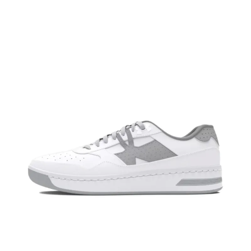Under Armour Anti Slip Wear Resistant Low Top Casual Shoes Men's White-0