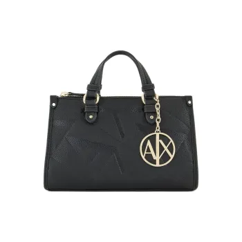 ARMANI EXCHANGEAE Polyester Tote Bag, Shopping Bag, Handbag Women's Black
