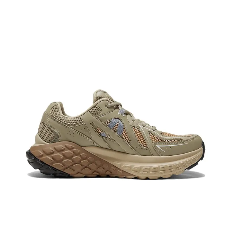 Skechers Slip Resistant Low Top Basketball Shoes Men's Gray Brown-1
