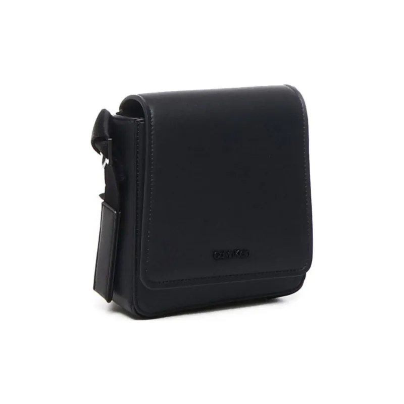 CALVIN KLEIN Nylon Shoulder Bag, Crossbody Bag Men's Black-1