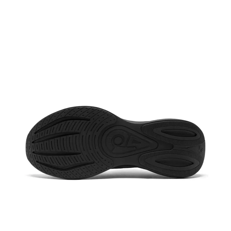 QIAODAN Rainwing 4.0 Anti Slip And Wear Resistant Warm Low Top Q LITESPEED Technology Running Shoes Men's Black-4