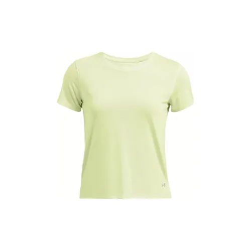 Under Armour Launch T-Shirts Women's Vintage Green