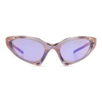 Balenciaga Acetate Cat Eye Sunglasses Unisex Purple