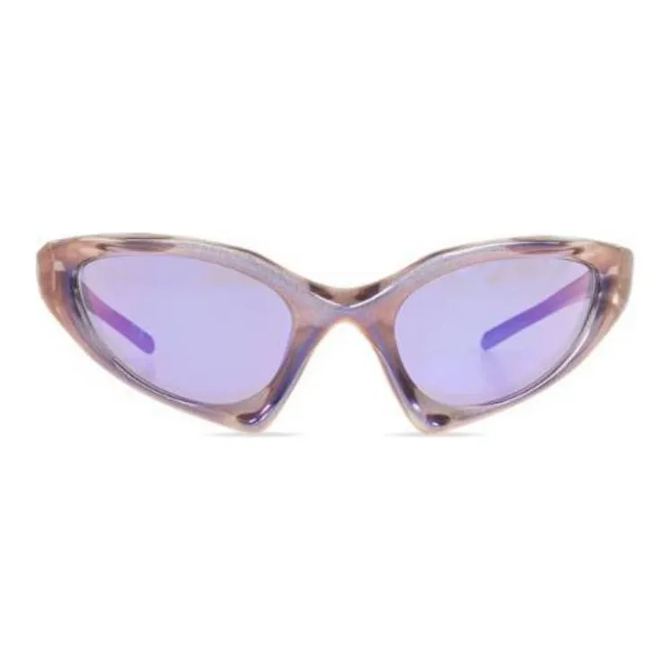 Balenciaga Acetate Cat Eye Sunglasses Unisex Purple-0