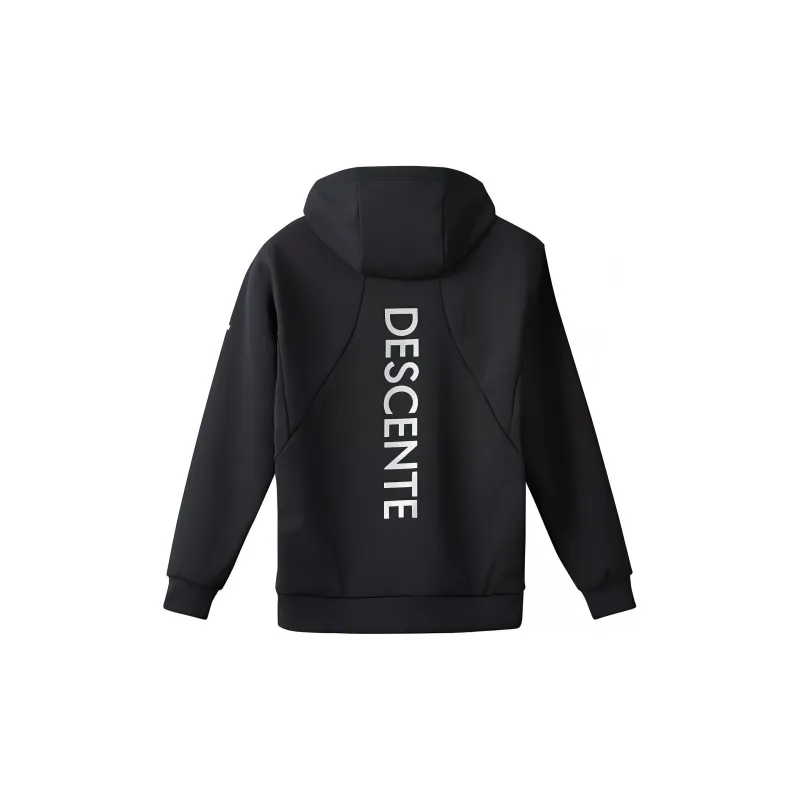 DESCENTE Moisture Wicking Sweatshirt Unisex Black-1