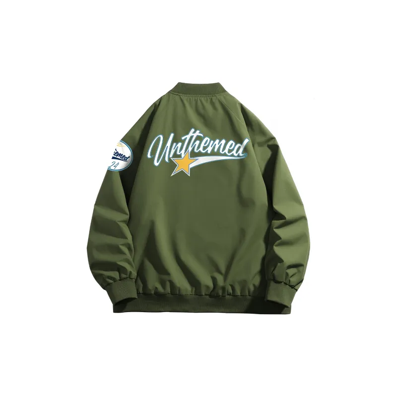 UNthemed Baseball Jacket Unisex-10