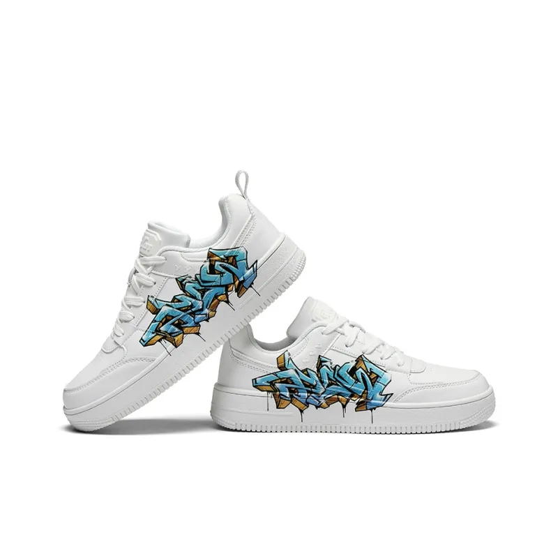 TCELLARS Skateboard Shoes Unisex Low Top White-136