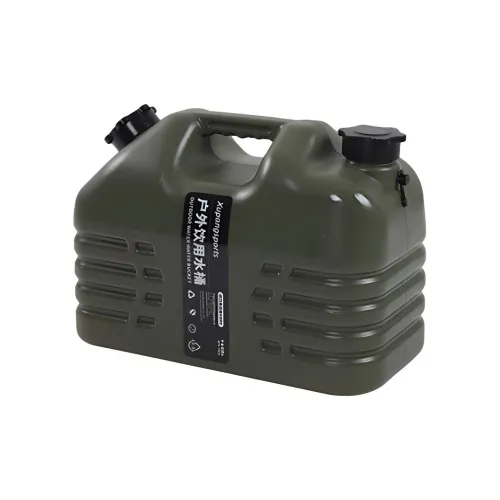 COOLCAMP Outdoor Water Equipment Bucket 6L 8L Camping Picnic Stainless Steel Oxford ABS