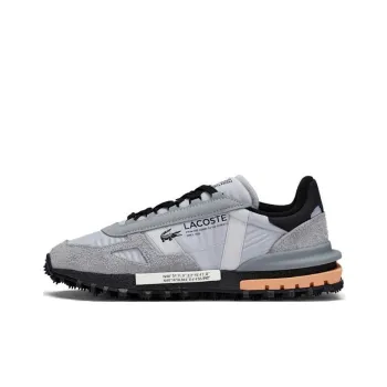 LACOSTE Low Top Casual Shoes Men's Gray