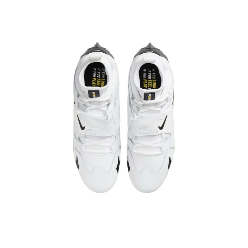 Nike Vapor Edge 360 Dt Cleat White Black-4