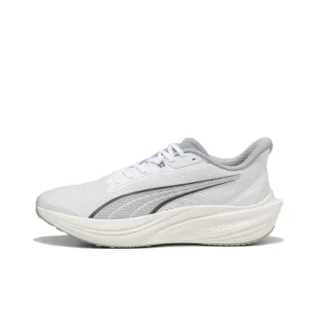 PUMA Darter Pro Anti Slip Wear Resistant Low Top Running Shoes Unisex White Gray