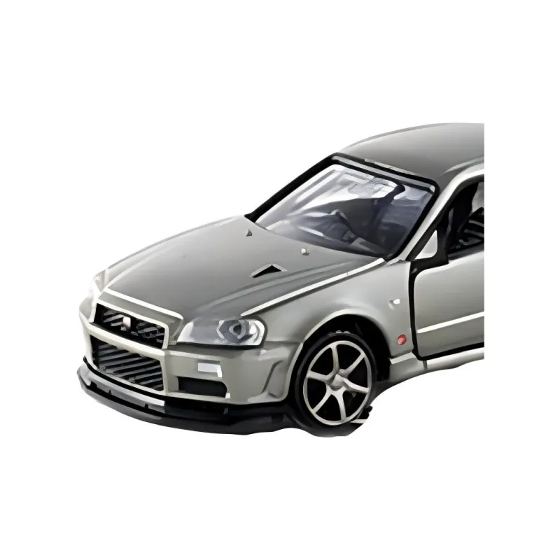 TAKARA TOMY Alloy Small Car Collection TP Nissan Skyline GT R R34 V SPEC II Nür Assembled Models-6