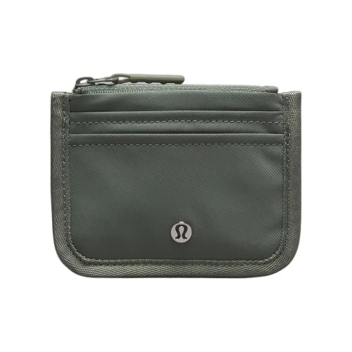 Lululemon Card Holders Gray With Lauan