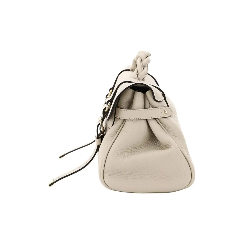 Mulberry Leather One Shoulder Handbags Regular Women's Gray-2