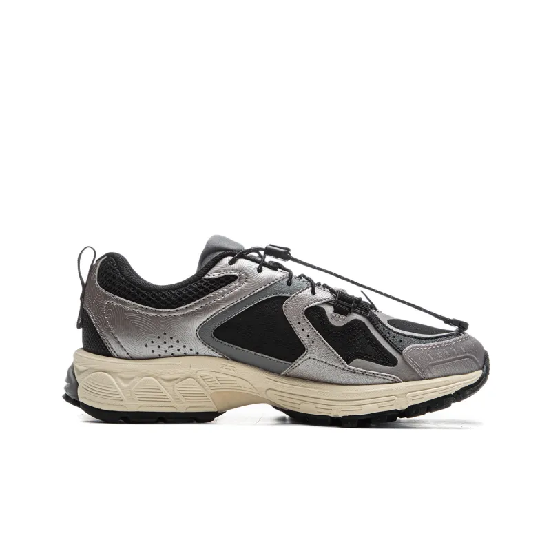 LiNing Support 2.0 Trail V2 Anti Slip Wear Resistant Low Top Running Shoes Women's Black Gray-1