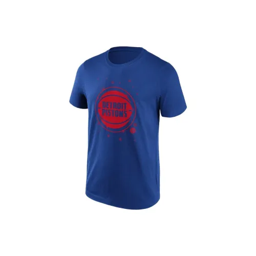 NBA Detroit Pistons T-Shirts Men Blue