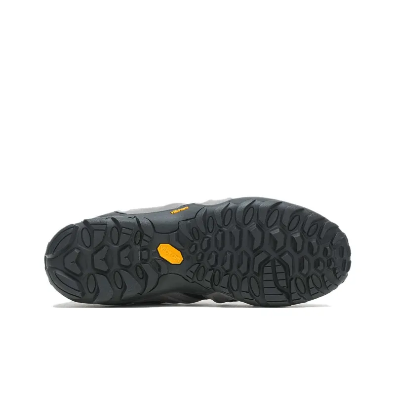 MERRELL Chameleon 8 Slip-Resistant Water-Resistant Low-Top Hiking Shoes Men's Charcoal Gray-4